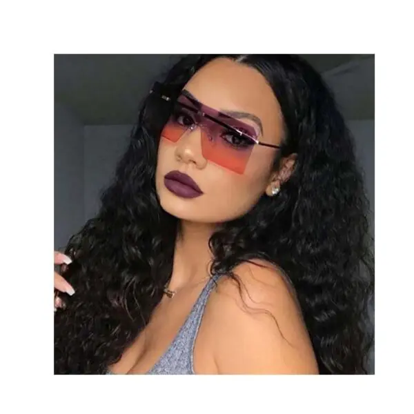Elegant Menwomen Pc Lens Oversized Square Matrix Sunglasses