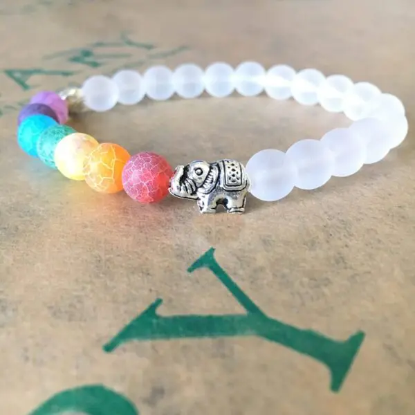 Healing Chakra Elephant Beads