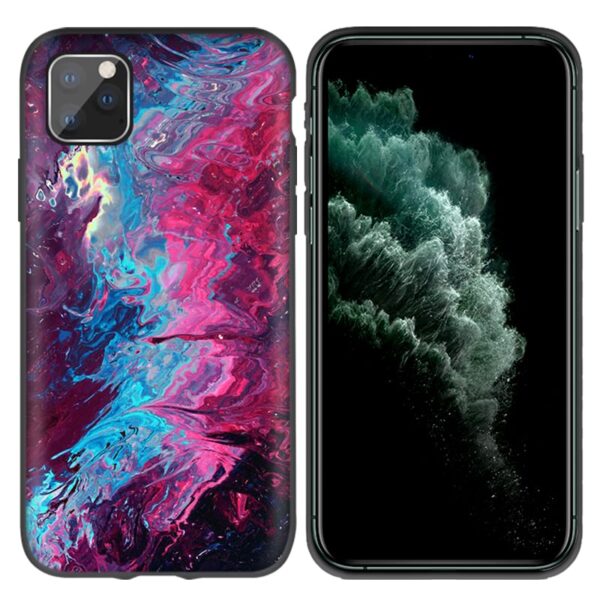 Sapphire Jade Stained TPU Phone case for all Iphone type