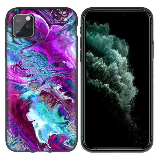 Sapphire Jade Stained TPU Phone case for all Iphone type