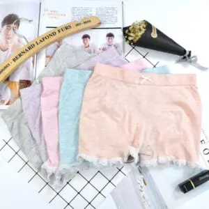 Sexy Lace Underwear Young Girl Panties Boxer Shorts