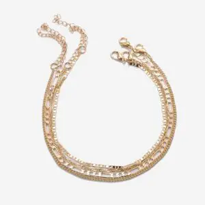 Fashion gold/silver anklet for women