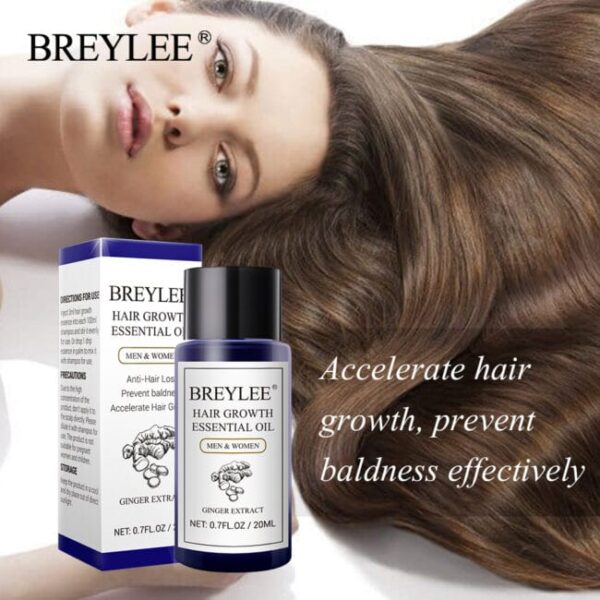 BREYLEE Hair Growth Essential Oil 20ml Fast Powerful Hair Products