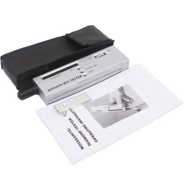 Battery Operated Professional Moissan Diamond LED Indicator Tester