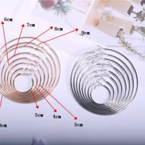 Fashion 100 mm Big Hoop Earrings