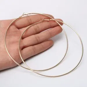 Fashion 100 mm Big Hoop Earrings