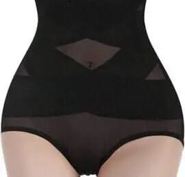 Women High Waist Underwear Shaper Girdles Slimmer Seamless Body Shaper Light Mesh Tummy Control Panty