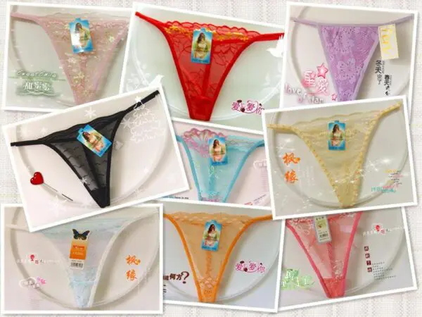 Hot sexy women lace g-string