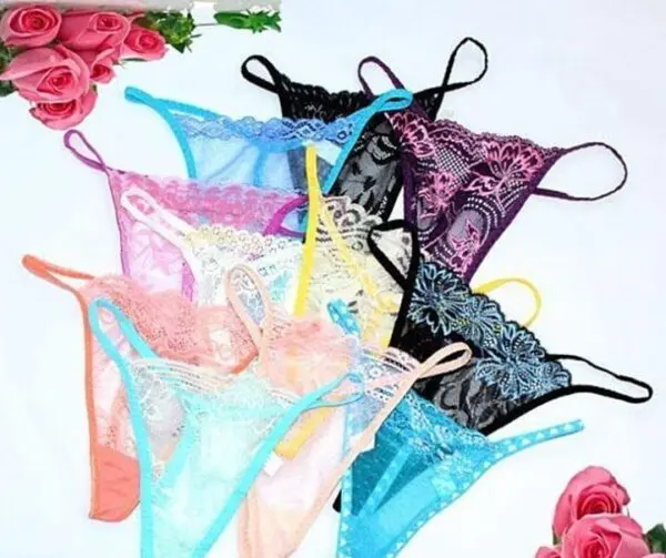 Hot sexy women lace g-string