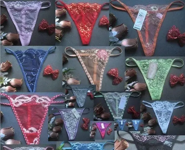 Hot sexy women lace g-string