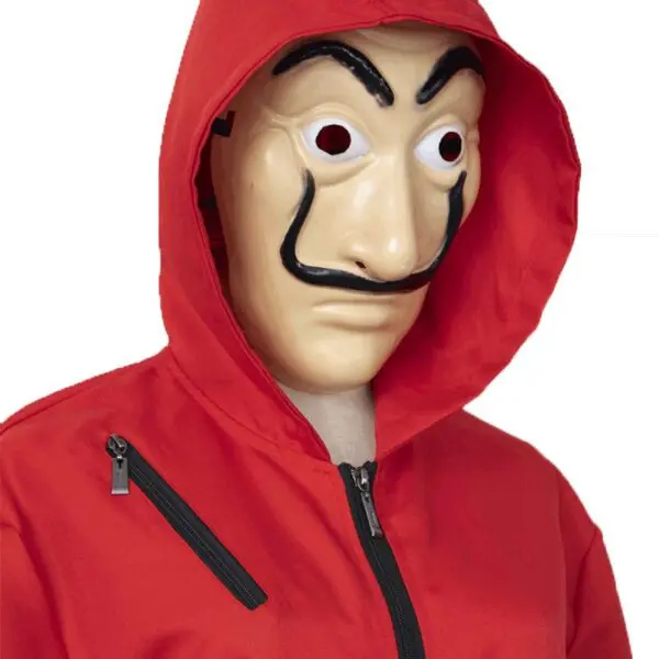 Money Heist The House of Paper, La Casa De Papel Halloween Party Cosplay Costume With Mask and Gloves