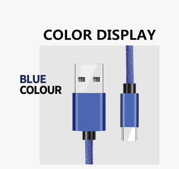 3 In 1 Mobile Phone Usb Charging Cable For Iphone/Android/Type-C