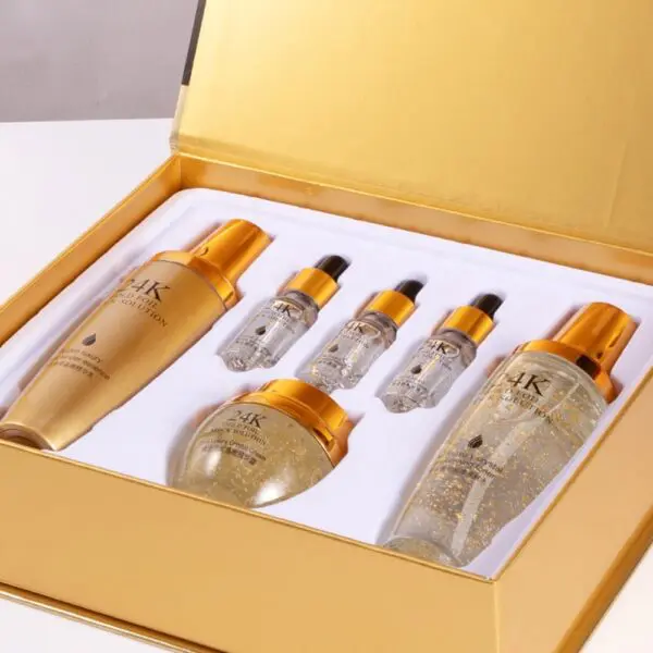 Professional Moisture anti-wrinkle 24K Gold Hyaluronic Acid Essence Set