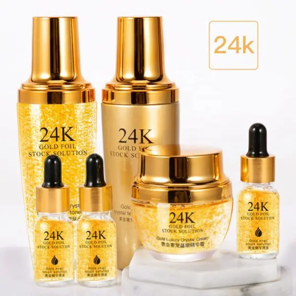Professional Moisture anti-wrinkle 24K Gold Hyaluronic Acid Essence Set