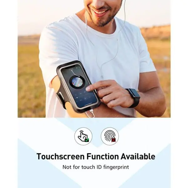 Sports Armband with Running Earphone and Key Holder for Smart phones