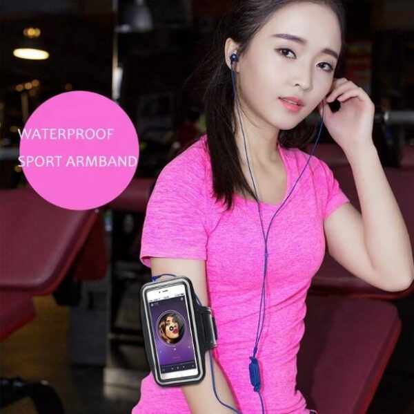 Sports Outdoor Adjustable Mobile Phone Arm Band
