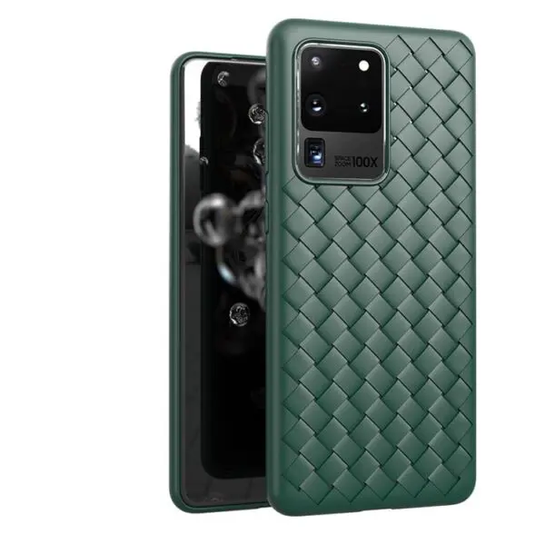 Weaving Texture tpu Leather Cover