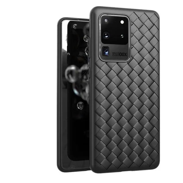 Weaving Texture tpu Leather Cover