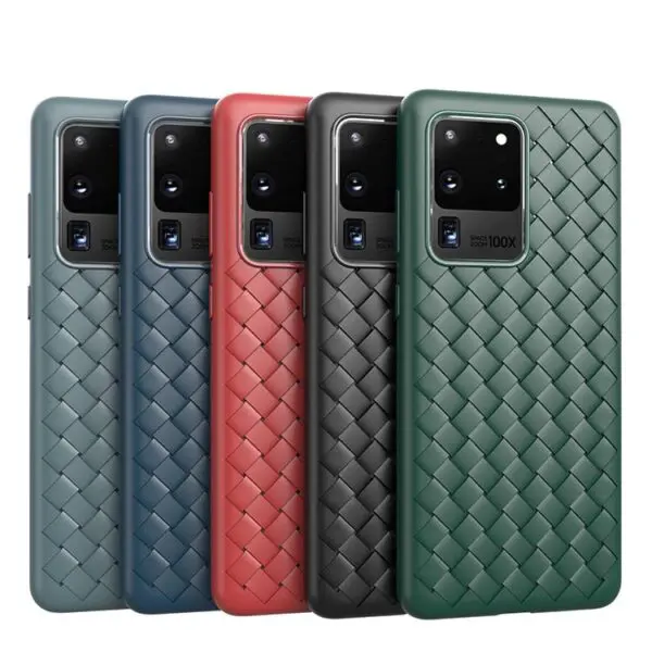 Weaving Texture tpu Leather Cover