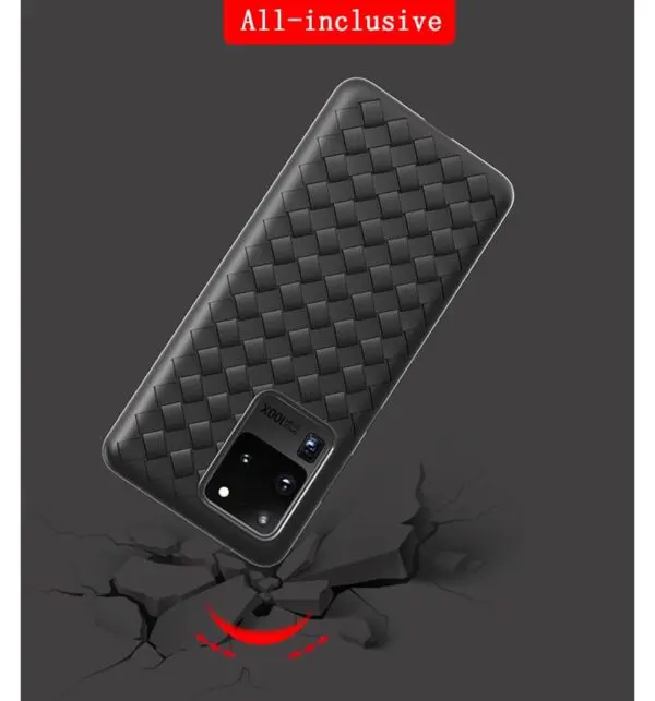Weaving Texture tpu Leather Cover