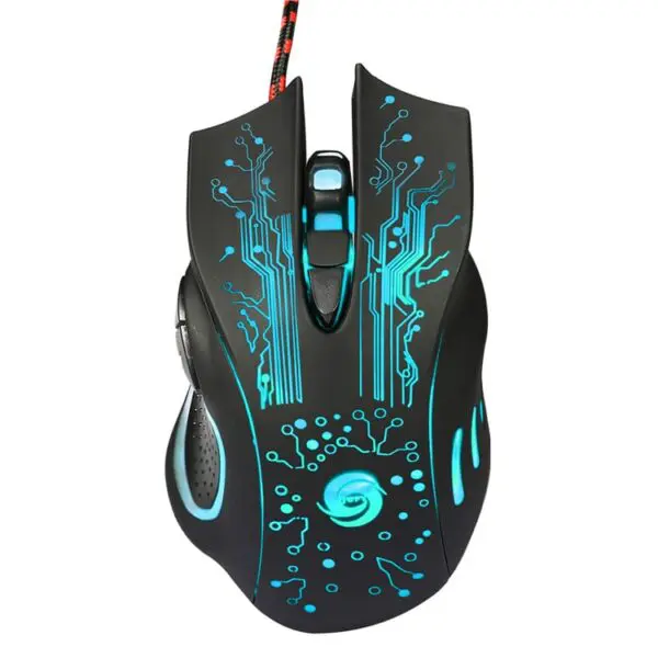 Wired Gaming or Studio Mouse with dazzle light, Backlight for PC Laptops and Computers