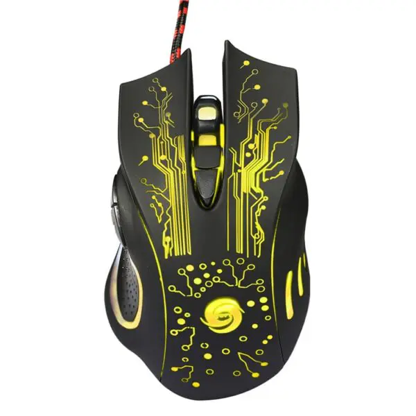Wired Gaming or Studio Mouse with dazzle light, Backlight for PC Laptops and Computers