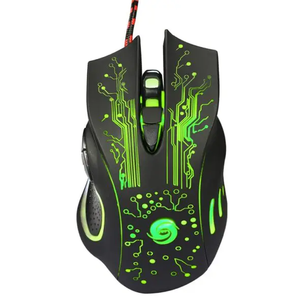 Wired Gaming or Studio Mouse with dazzle light, Backlight for PC Laptops and Computers