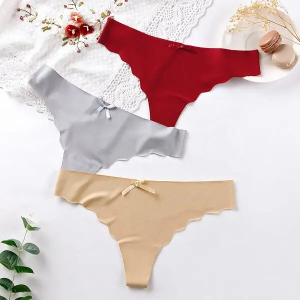 WomenSexy Panty thongs bikini panties seamless underwear