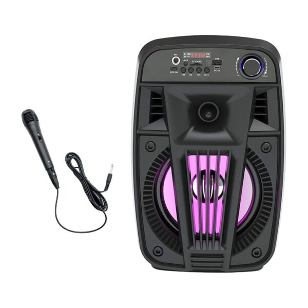 karaoke wireless bluetooth portable dj party speaker (2)