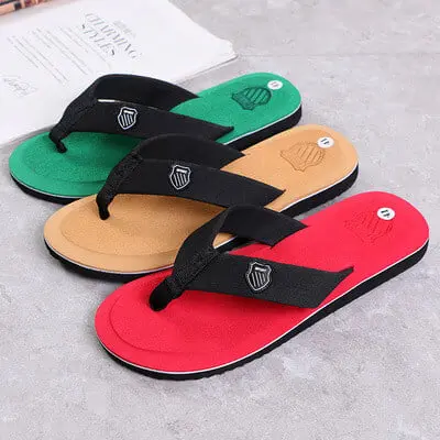 Antiskid Flip-flops England Tide Leisure Summer Cool Slippers Beach Sandals