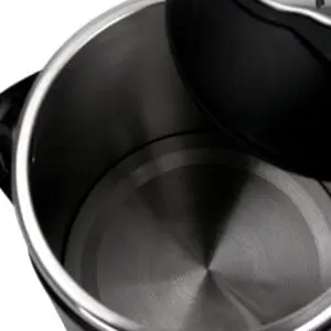 HAEGER Stainless Steel Electric Kettle 360 Degree Rotatioautomatic Power-off Function Fast Heating