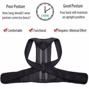 High Quality Back Posture Corrector/ Back Shoulder Lumbar Brace Spine Support Belt