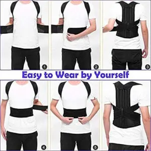 High Quality Back Posture Corrector/ Back Shoulder Lumbar Brace Spine Support Belt