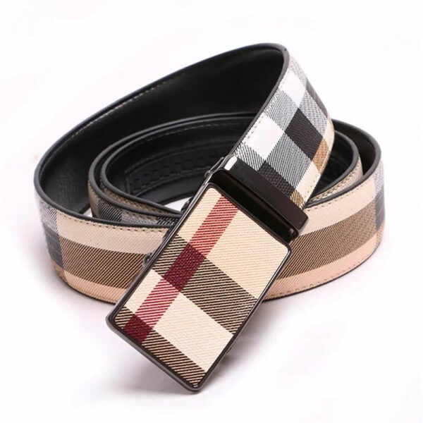 High Quality Fashion Genuine Automatic Leather Belts For Men