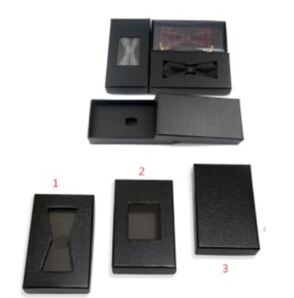 Men's Bow Ties Adjustable Pre-tied bowties for Boys Man in Gift Box