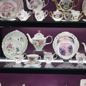 New Bone China tea and coffee 24 cup set