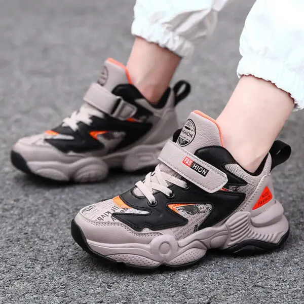 New Style Leather kids sport shoes for boys