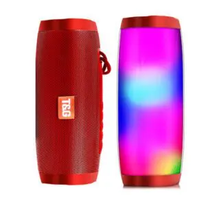 Portable Blue tooth Speaker Wireless Mini LED Colorful Light Speaker