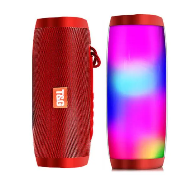 Portable Blue tooth Speaker Wireless Mini LED Colorful Light Speaker