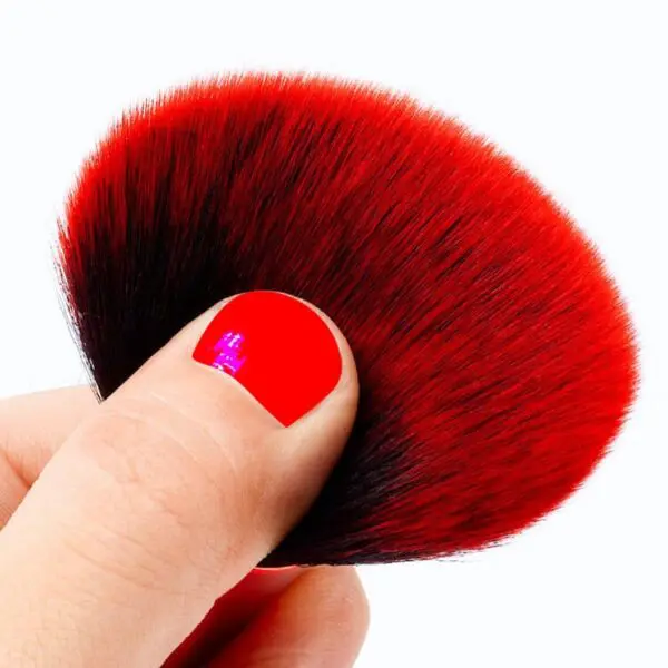 Red 10Pcs Makeup Brushes Set Powder Foundation Lip Brush Kit Women Beauty Face Cosmetic