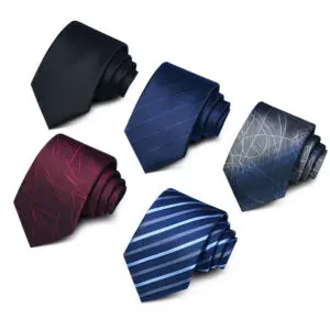 Silk Necktie Men Polyester Ties