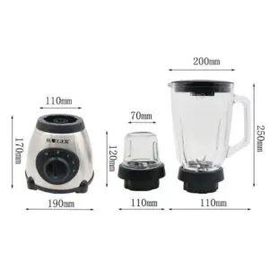 Stainless Steel Blade Electric Blender/Juice Blender Mixer
