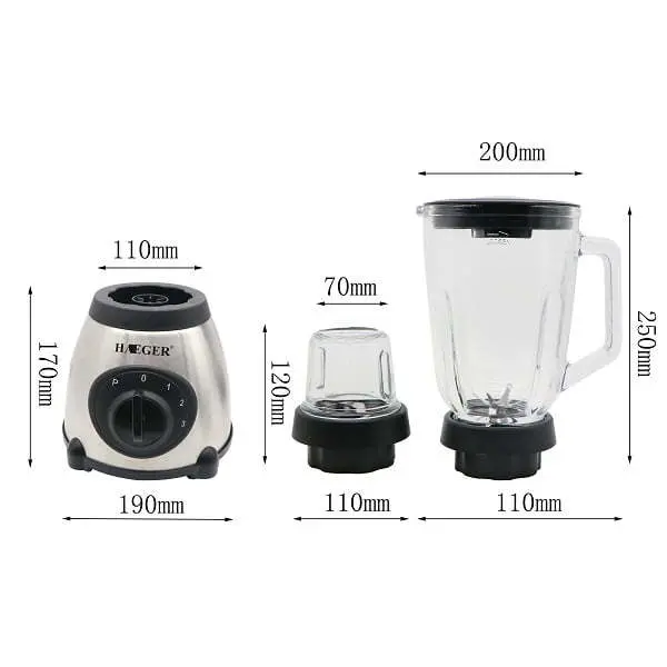Stainless Steel Blade Electric Blender/Juice Blender Mixer
