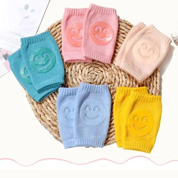 Warm Cute Thick Safety Crawling Anti Slip Baby Knee Pads