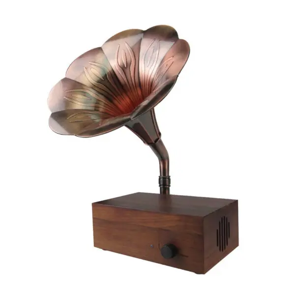 Wooden Retro Style High Quality Voice Rechargeable Bluetooth Speaker