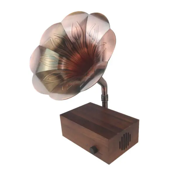 Wooden Retro Style High Quality Voice Rechargeable Bluetooth Speaker