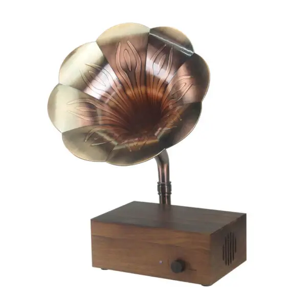Wooden Retro Style High Quality Voice Rechargeable Bluetooth Speaker