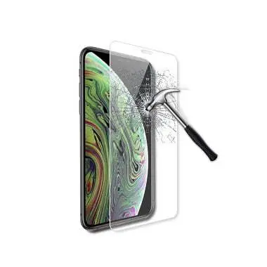 New Model 2.5D 0.3mm Transparent Tempered Glass Screen Protector for iPhone 8-12 Pro Max