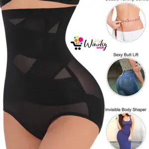 Women High Waist Underwear Shaper Girdles Light Mesh Tummy & Waist Control - Image 2