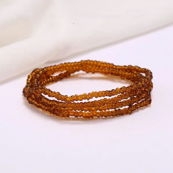 Custom African Ghana Bohemian Multi Layer Waist Beads Set